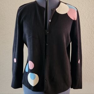 Black Cardigan 100% cotton